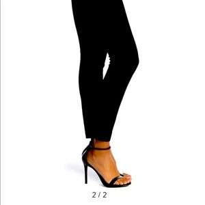 Max Studio Black pull on Leggings  L  $98. NWT